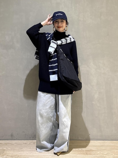 【EMOELLE】ドレスデニムパンツ