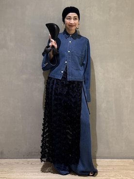 SAKIさん(レディース・154cm)の冬コーディネート