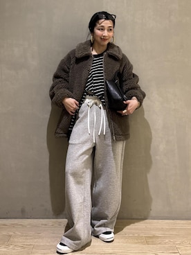 SAKIさん(レディース・154cm)の冬コーディネート