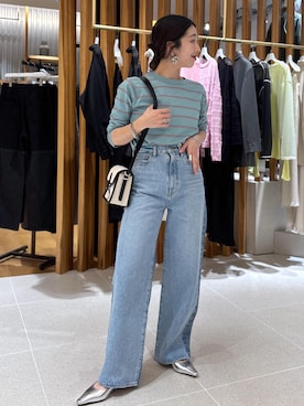 SAKIさん（レディース・154cm）の春コーディネート