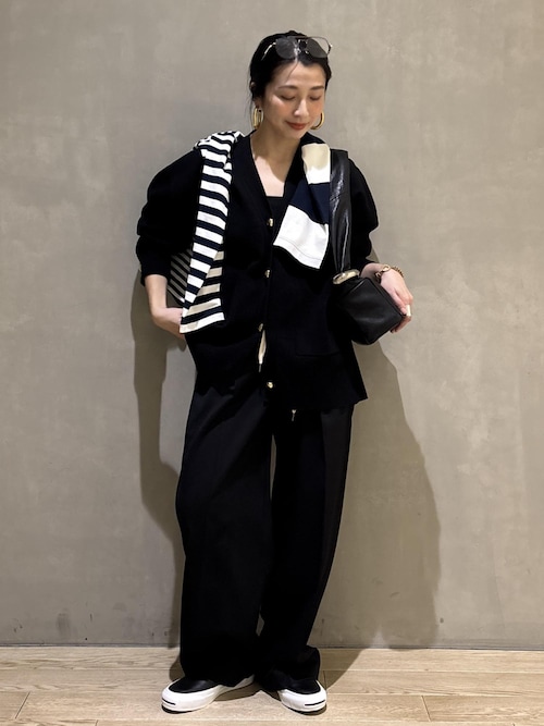 G.F.G.S. for ADAM ET ROPE'】別注ボートネックボーダー（Tシャツ