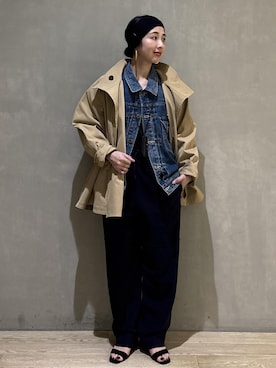 SAKIさん（レディース・154cm）の春コーディネート