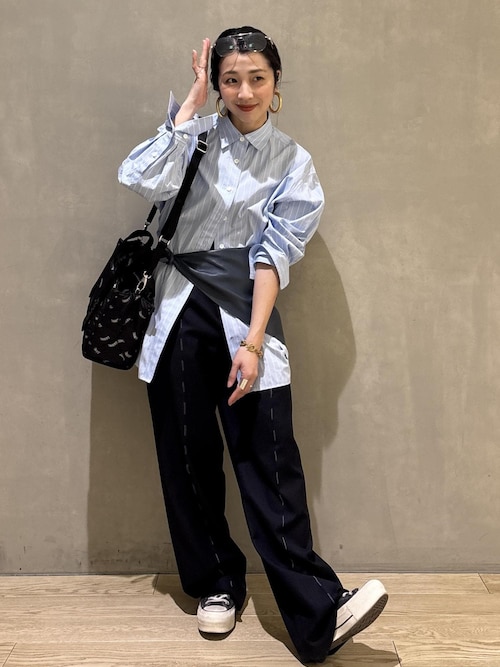 【EMOELLE】オーバーサイズシャツ
