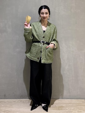 「アイテム（財布/小物）」を使った、SAKIさん（レディース・154cm・30代）の秋コーディネート