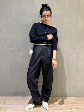 「アイテム（キーホルダー）」を使った、SAKIさん（レディース・154cm・30代）の夏コーディネート