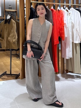 SAKIさん（レディース・154cm）の春コーディネート