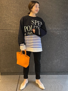 SAKIさん(レディース・154cm)の春コーディネート