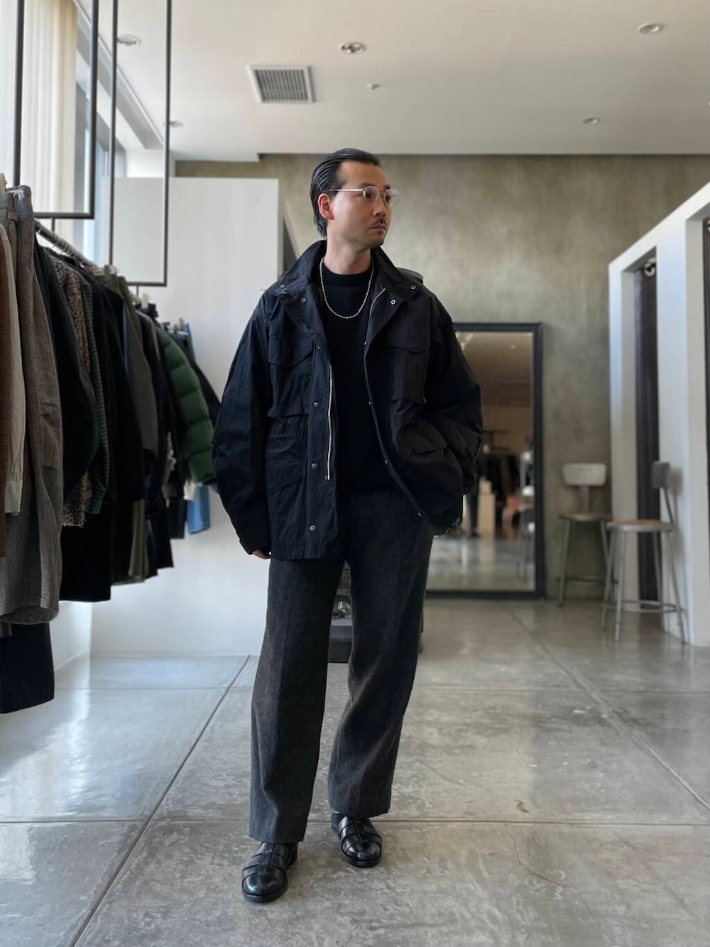 別注』ATON×URBAN RESEARCH M-65 FIELD JACKETを使った人気