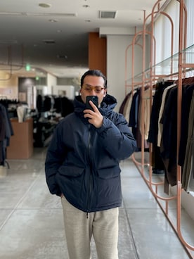 「アイテム（その他アウター）」を使った、yukihigashiuraさん（メンズ・173cm）の秋コーディネート