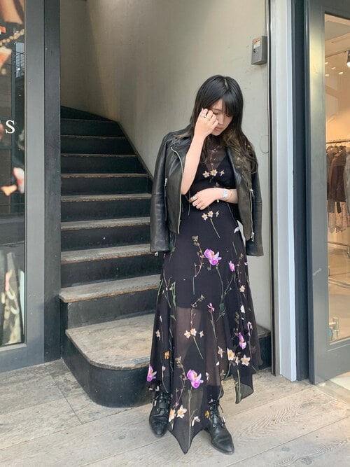 ALLSAINTS（オールセインツ）の「BROOKE KIKYO DRESS | BROOKE