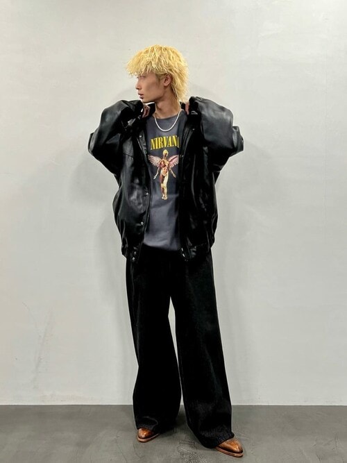 NIRVANA IN UTERO ロンT/ニルヴァーナ イン ユーテロ　ロンT/バンドT/バンT/プリントT/ユニセックス/ロックT(限定展開)