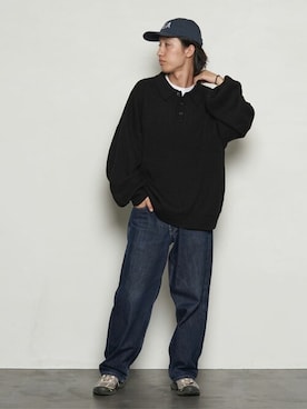 「PUBLUX（パブリュクス）のアイテム」を使った、PUBLUXさん（メンズ・175cm）の冬コーディネート