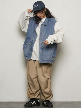 シーソー ループフリンジワイドベスト レディース SIZE F (M) seesew 中古 シーソー ループフリンジワイドベスト レディース SIZE F (M