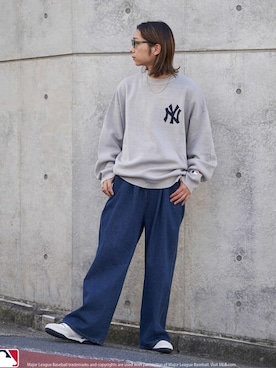 「PUBLUX（パブリュクス）のアイテム（パンツ）」を使った、PUBLUXさん（メンズ・174cm）の冬コーディネート