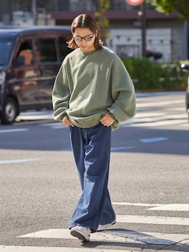 「PUBLUX（パブリュクス）のアイテム（パンツ）」を使った、PUBLUXさん（メンズ・174cm）の冬コーディネート