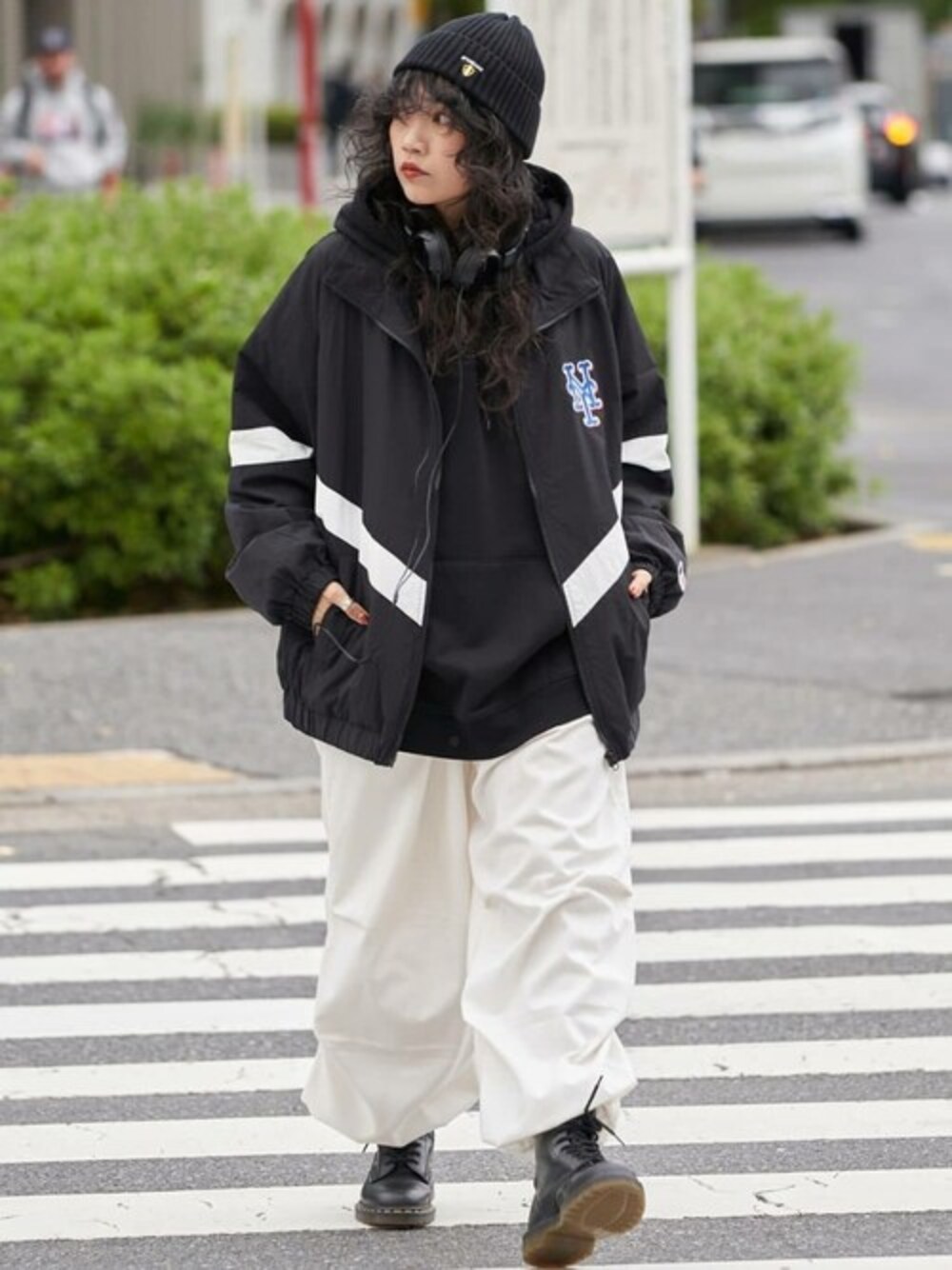 PUBLUX(PUBLUX)｜MLBのナイロンジャケットを使ったコーディネート - WEAR