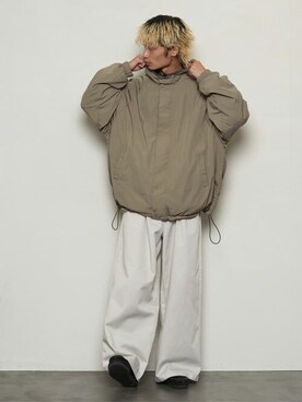 「PUBLUX（パブリュクス）のアイテム（ジャケット/アウター）」を使った、PUBLUXさん（メンズ・175cm）の冬コーディネート
