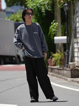 「スラッシャー」｜PUBLUXさん（メンズ・175cm）の冬コーディネート