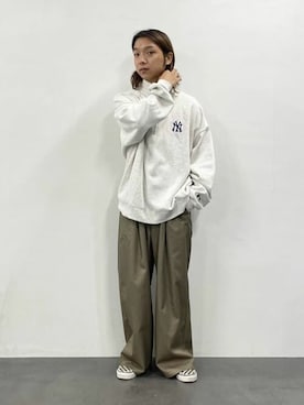 「PUBLUX（パブリュクス）のアイテム（パンツ）」を使った、PUBLUXさん（メンズ・174cm）の冬コーディネート