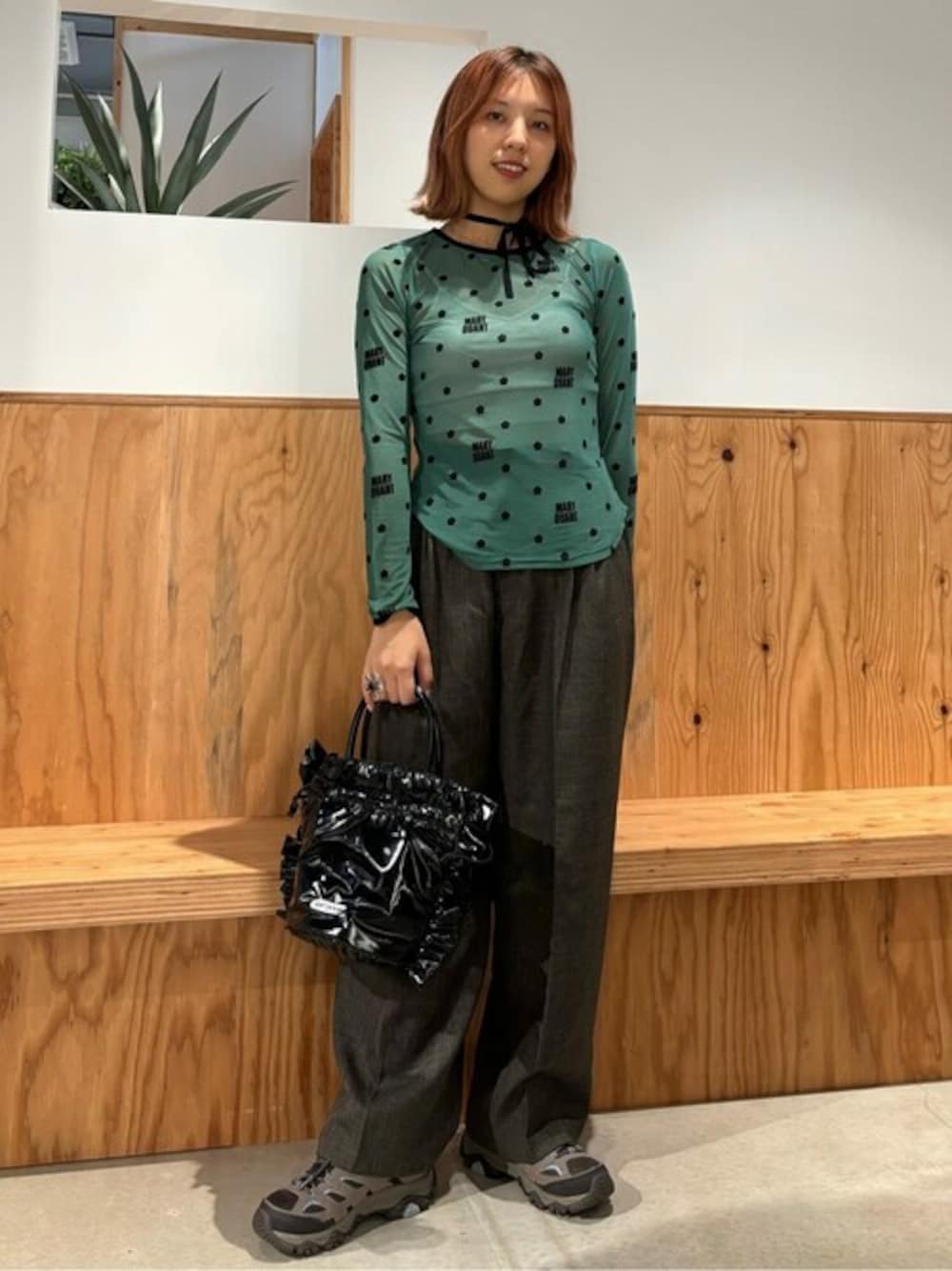 MARY QUANT - MARY QUANT × PUBLUXフロッキープリント ロゴ