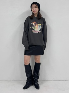 「PUBLUX（パブリュクス）のアイテム（シューズ）」を使った、PUBLUXさん（レディース・157cm）の秋コーディネート