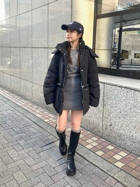 Chicoさん（レディース・152cm）の冬コーディネート