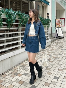 Chicoさん（レディース・152cm）の冬コーディネート
