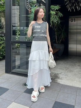 Chicoさん(レディース・153cm)の夏コーディネート