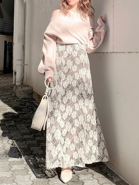 dazzlin SHOP STAFFさん（レディース・148cm）の冬コーディネート