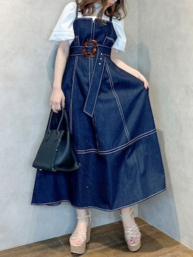 dazzlin SHOP STAFFさん（レディース・148cm）の冬コーディネート