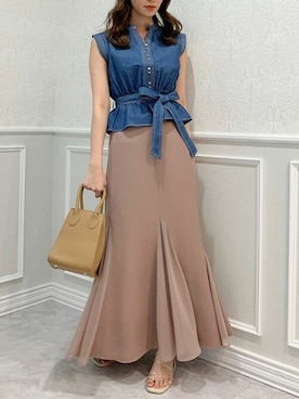 dazzlin SHOP STAFFさん（レディース・155cm）の春コーディネート