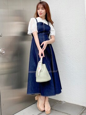 dazzlin SHOP STAFFさん（レディース・157cm）の春コーディネート