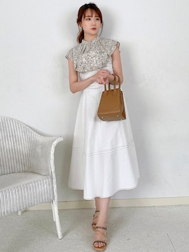 dazzlin SHOP STAFFさん（レディース・157cm）の春コーディネート