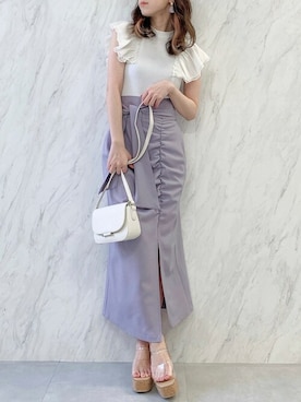 dazzlin SHOP STAFFさん（レディース・148cm）の春コーディネート