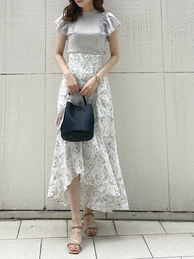 dazzlin SHOP STAFFさん（レディース・160cm）の夏コーディネート