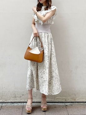 dazzlin SHOP STAFFさん(レディース・160cm)の夏コーディネート