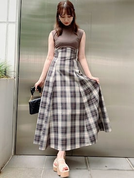 「Coming soon…」｜dazzlin SHOP STAFFさん（レディース・164cm）の夏コーディネート