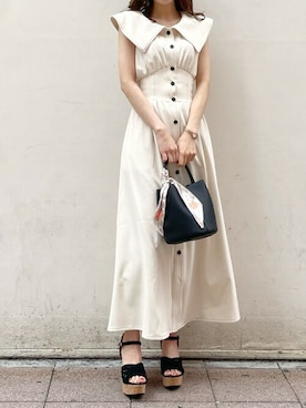 dazzlin SHOP STAFFさん（レディース・160cm）の夏コーディネート