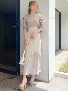 dazzlin SHOP STAFFさん(レディース・157cm)の夏コーディネート