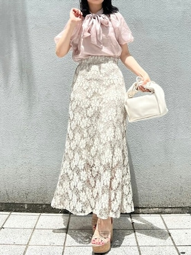 dazzlin SHOP STAFFさん（レディース・148cm）の夏コーディネート