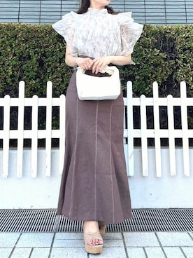 dazzlin SHOP STAFFさん（レディース・160cm）の夏コーディネート