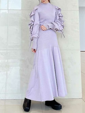 「肌見せ」｜dazzlin SHOP STAFFさん（レディース・153cm）の秋コーディネート