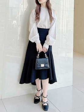 「ナロースカート」｜dazzlin SHOP STAFFさん（レディース・153cm）の秋コーディネート