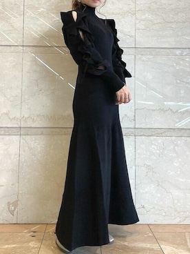 「アイテム（ワンピース/ドレス）」を使った、dazzlin SHOP STAFFさん（レディース・145cm）の秋コーディネート