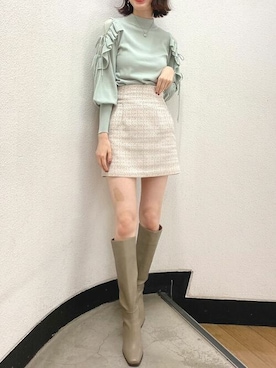 dazzlin SHOP STAFFさん（レディース・170cm）の秋コーディネート