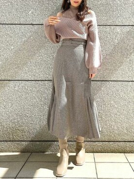 dazzlin SHOP STAFFさん（レディース・159cm）の秋コーディネート