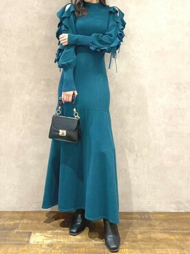 dazzlin SHOP STAFFさん（レディース・160cm）の秋コーディネート