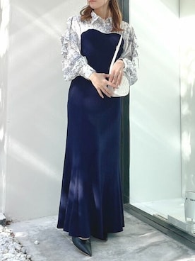 「トワルドジュイ」｜「アイテム（ワンピース/ドレス）」を使った、dazzlin SHOP STAFFさん（レディース・145cm）の秋コーディネート