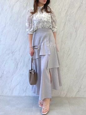 dazzlin SHOP STAFFさん（レディース・157cm）の春コーディネート