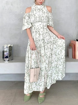 「肌見せ」｜dazzlin SHOP STAFFさん（レディース・153cm）の春コーディネート